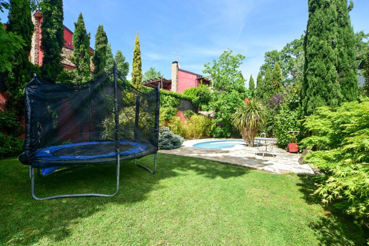 Chalet Navacerrada Piscina Privada Exterior foto
